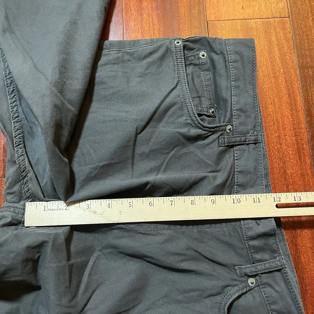 Banana Republic Jeans Mens 38x29 Gray Skinny Fit Stretch Casual Workwear Preppy